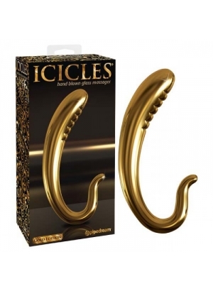 Анальный стимулятор Icicles Gold Edition L 165 мм D 32 мм